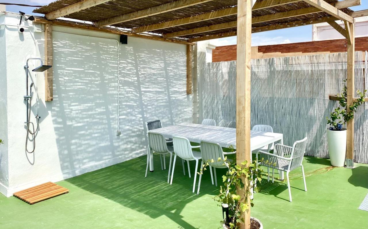 Acogedor Estudio A Metros De La Playa, Con Zonas Comunes Y Terraza 3B Valencia Exterior photo